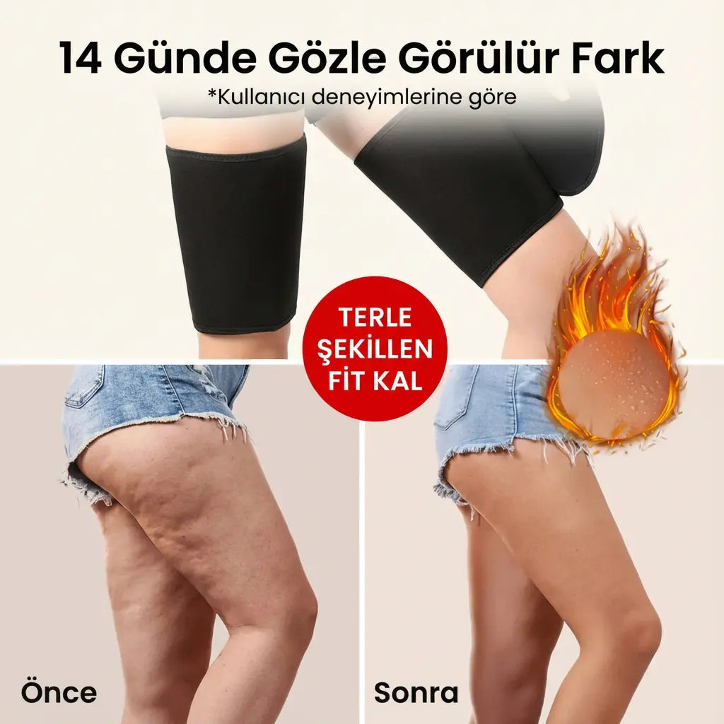 Selülit ve Sarkma Karşıtı Sıkılaştırıcı Bacak Şekillendirici