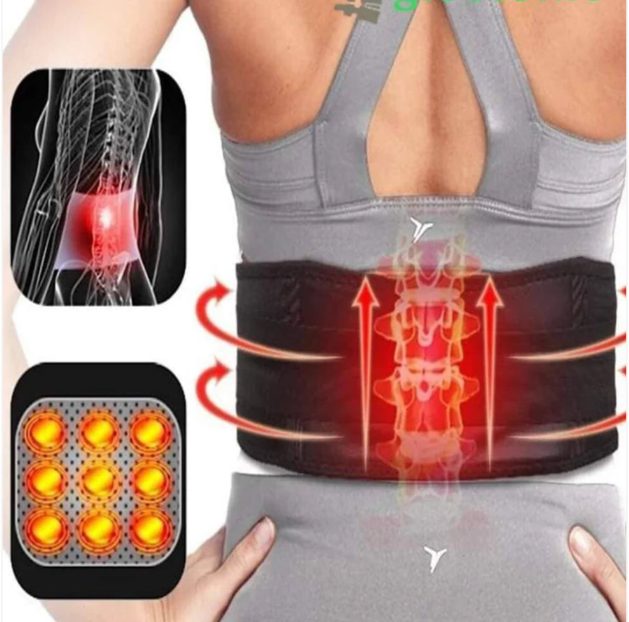 TOURMABELT™ Termal Manyetik Bel Destek Kemeri